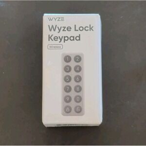 Wyze Lock Keypad Wireless Keyless Entry Exterior Access Model WLCKKP1 New Sealed